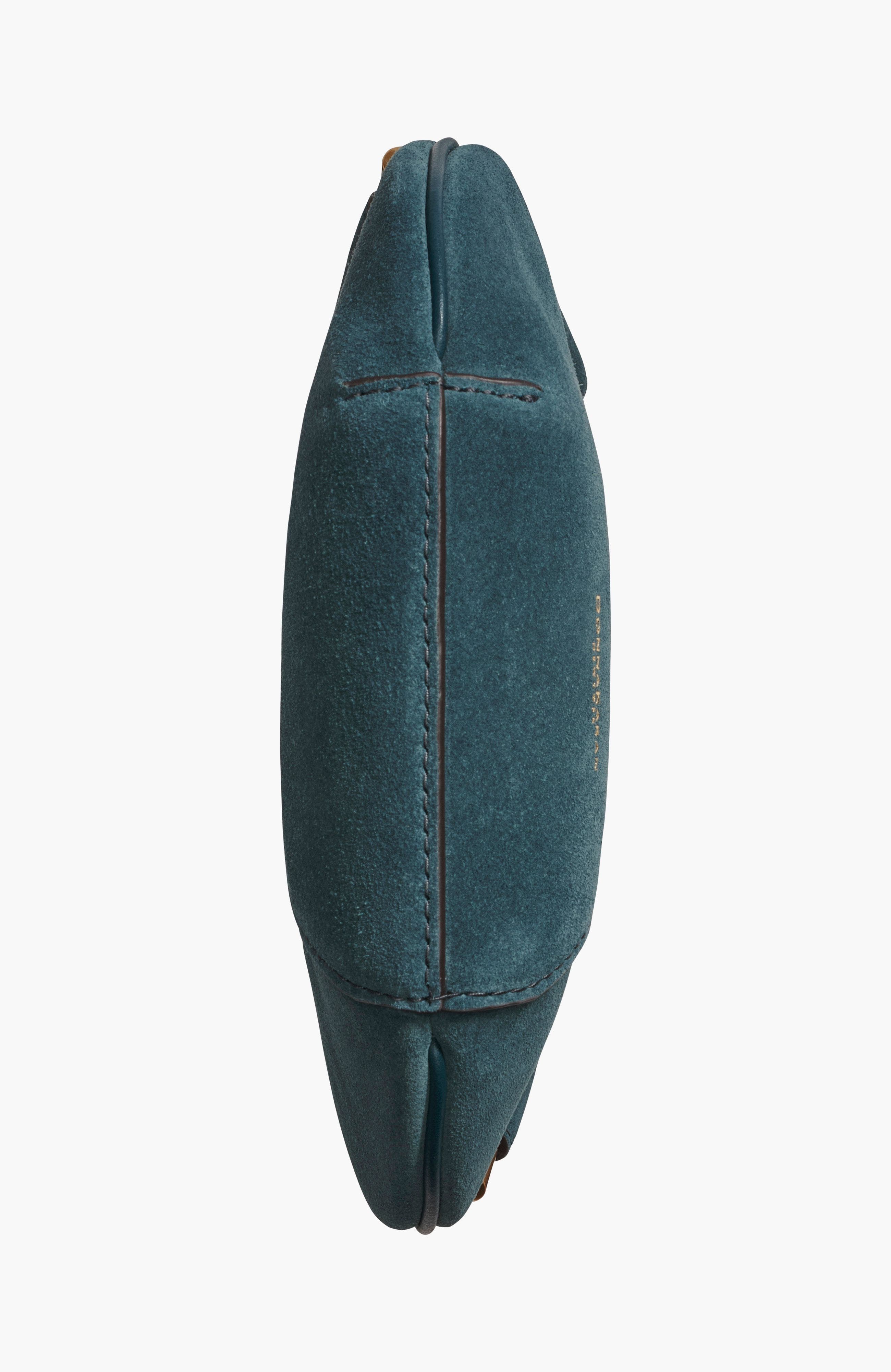 Donna Karan New York Baldwin Suede+Charms Micro Crossbody, Alternate, color, Hudson