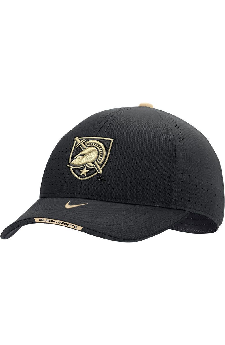 Nike Men's Nike Black Army Black Knights 2022 Sideline Classic99 Swoosh Performance Flex Hat, Main, color,