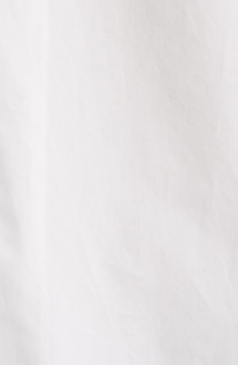 FRAME The Low Collar Cotton Poplin Button-Up Shirt, Alternate, color, White