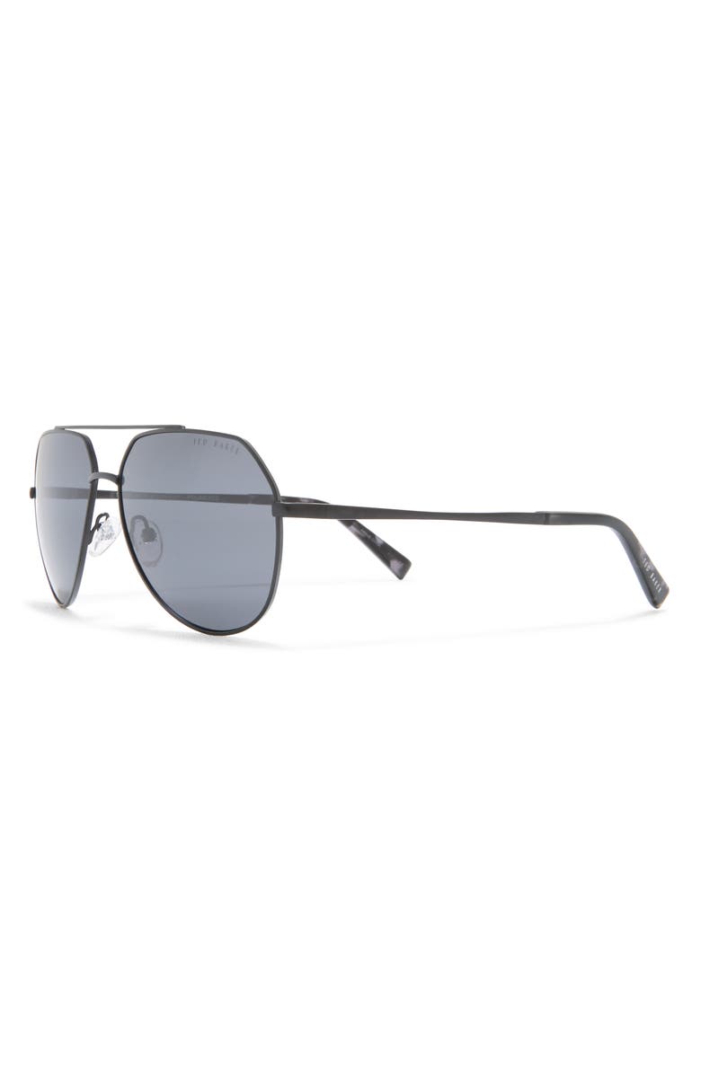 Ted Baker London Aviator 58mm Sunglasses, Alternate, color, 