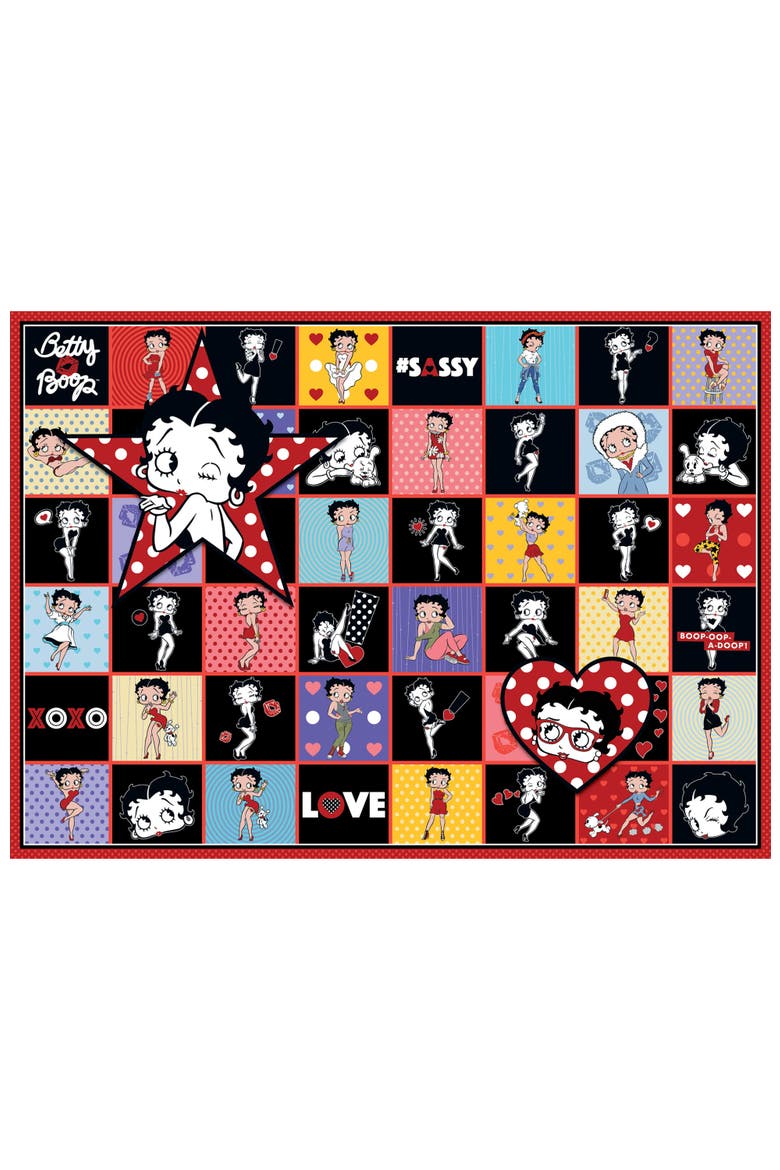 Betty Boop Boop-oop-a-Doop 1000pc Puzzle, Alternate, color, Multicolor