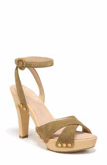 Veronica Beard Lamont Platform Ankle Strap Sandal