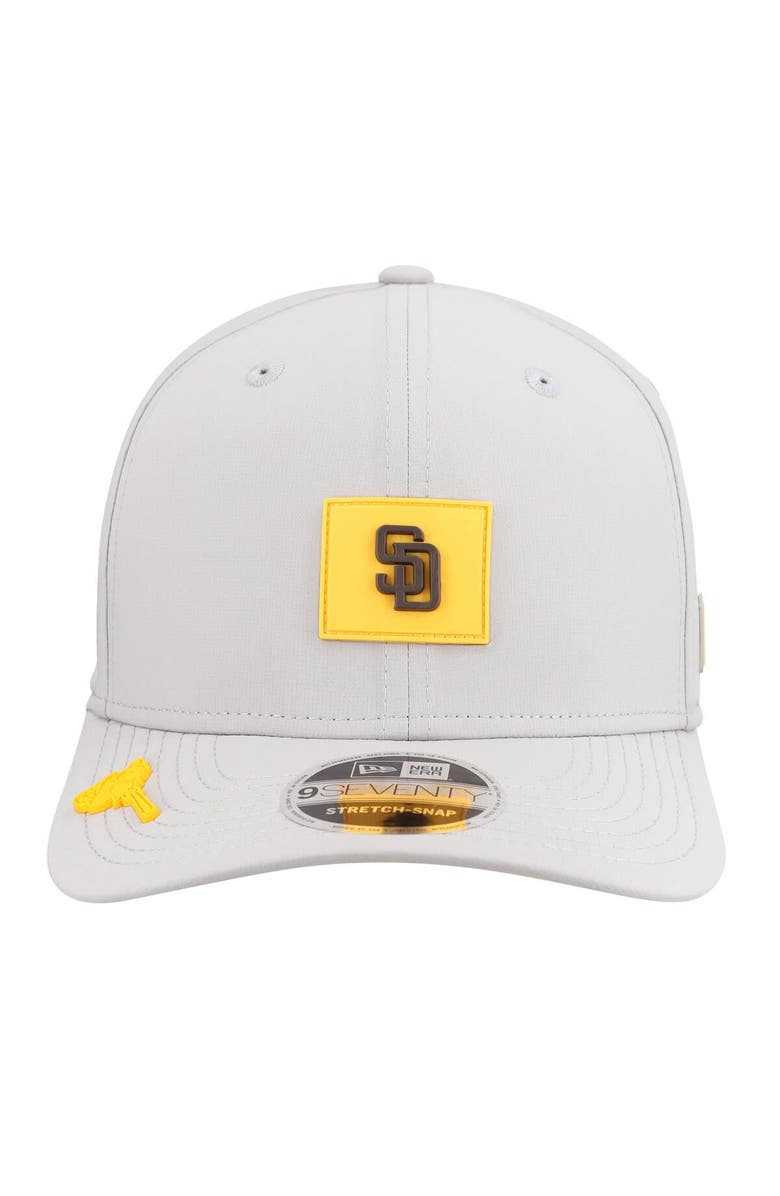 New Era Men's New Era  Gray San Diego Padres 2026 Clubhouse 9SEVENTY Adjustable Hat, Alternate, color, Gray