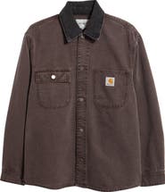 Carhartt Work In Progress Mitch Cotton Canvas Shirt Jacket