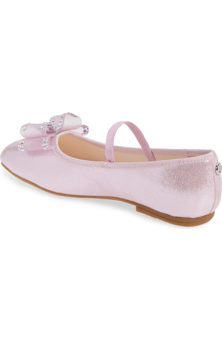 Nina Kids' Sidnee Mary Jane Flat, Alternate, color, Pink Shimmer