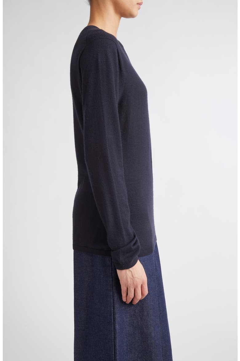 Marcia Cashmere Crewneck Sweater, Alternate, color, ULTRAMARINE