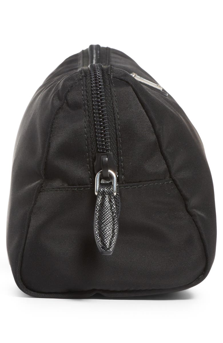 Prada Nylon Cosmetics Pouch, Alternate, color, 