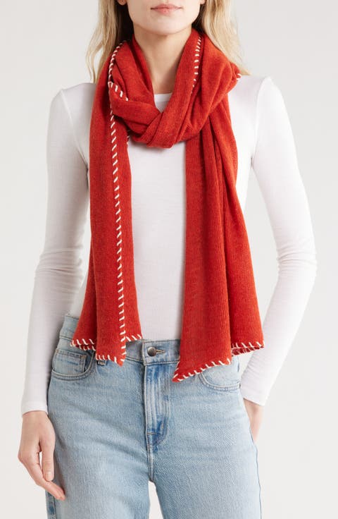 Whipstitch Trim Scarf