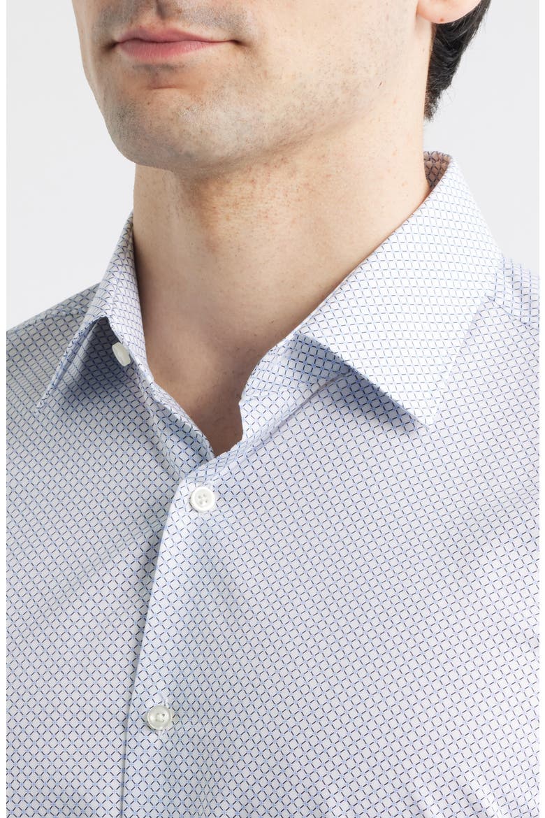 Hank Kent Slim Fit Dress Shirt, Alternate, color, LIGHT PASTEL BLUE
