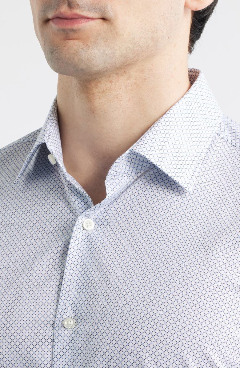 BOSS Hank Kent Slim Fit Dress Shirt, Alternate, color, Light Pastel Blue