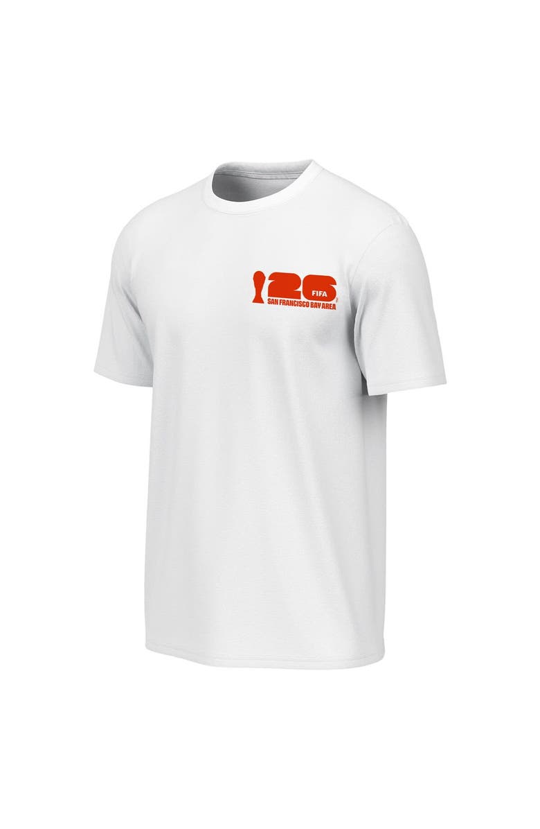 Outerstuff Men's Outerstuff White 2026 FIFA World Cup San Francisco Host City Poster Graphic T-Shirt, Alternate, color, White