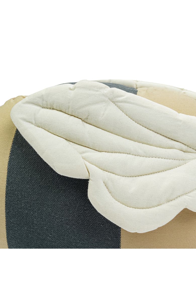 Lorena Canals Cushion Buzzy Bee, Alternate, color, Honey, Dark Grey, Natural