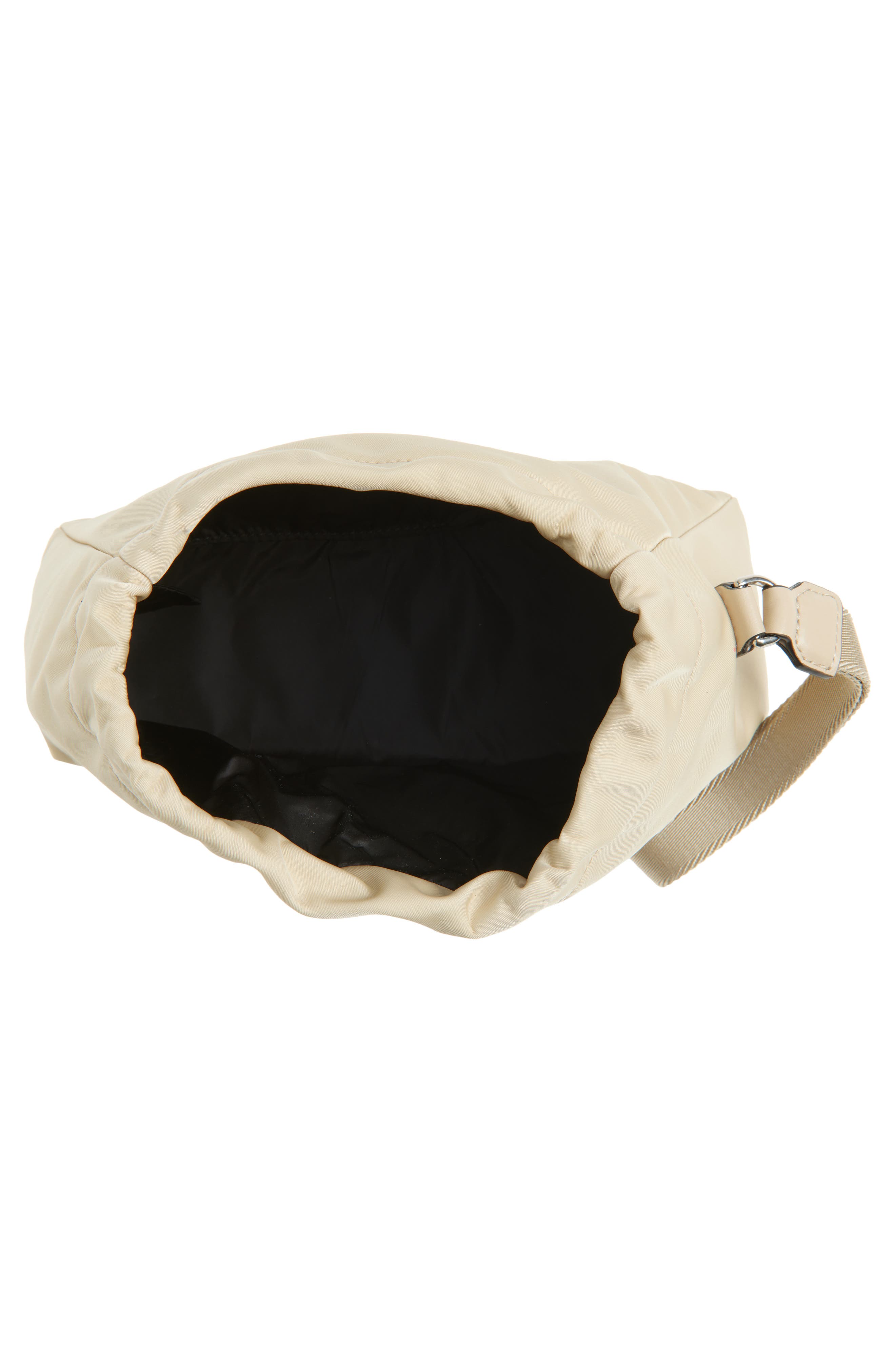 Moncler Trick Twill Pouch, Alternate, color, Golden Sand