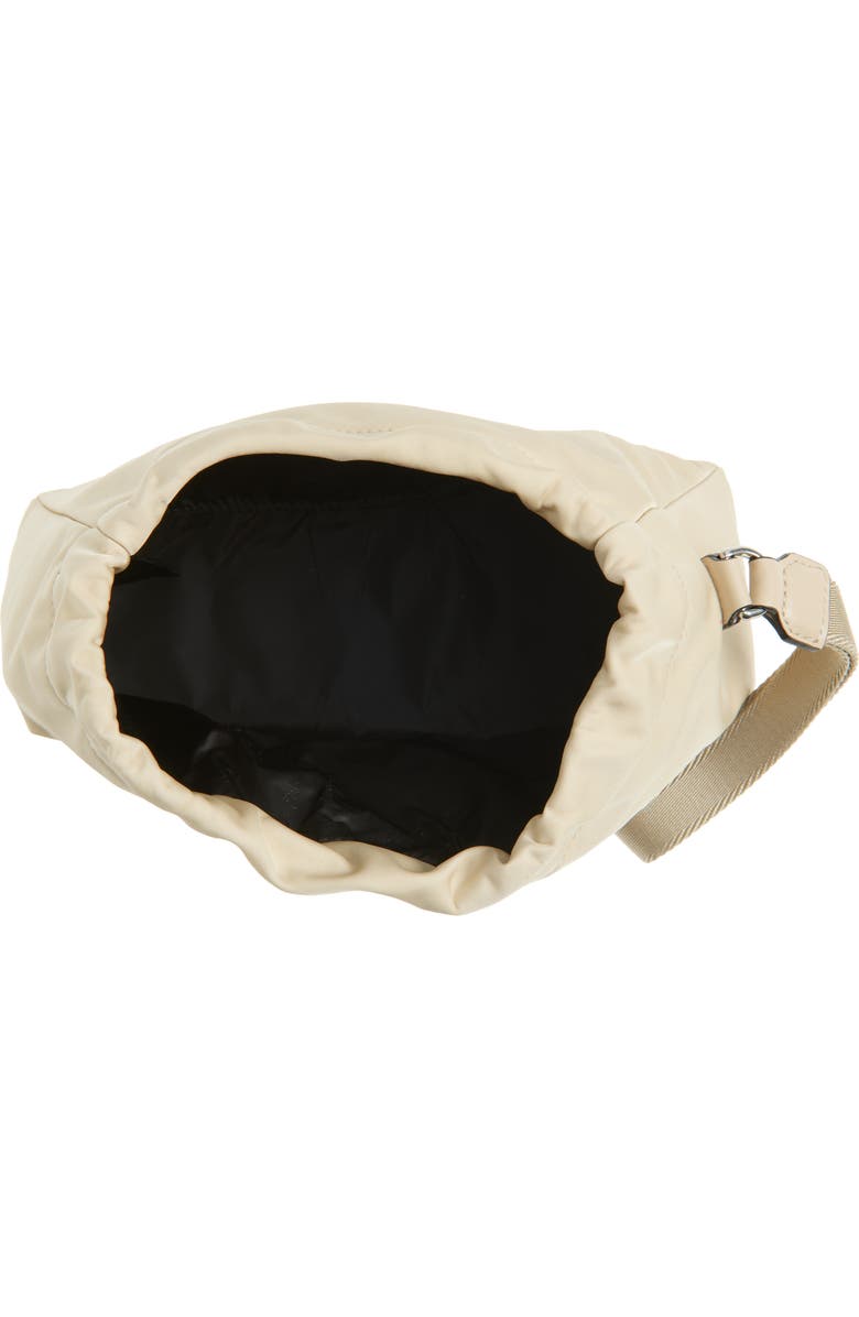 Moncler Trick Twill Pouch, Alternate, color, Golden Sand