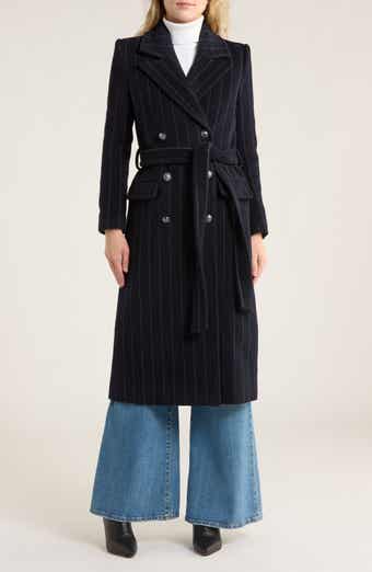 L'AGENCE Olina Belted Long Coat
