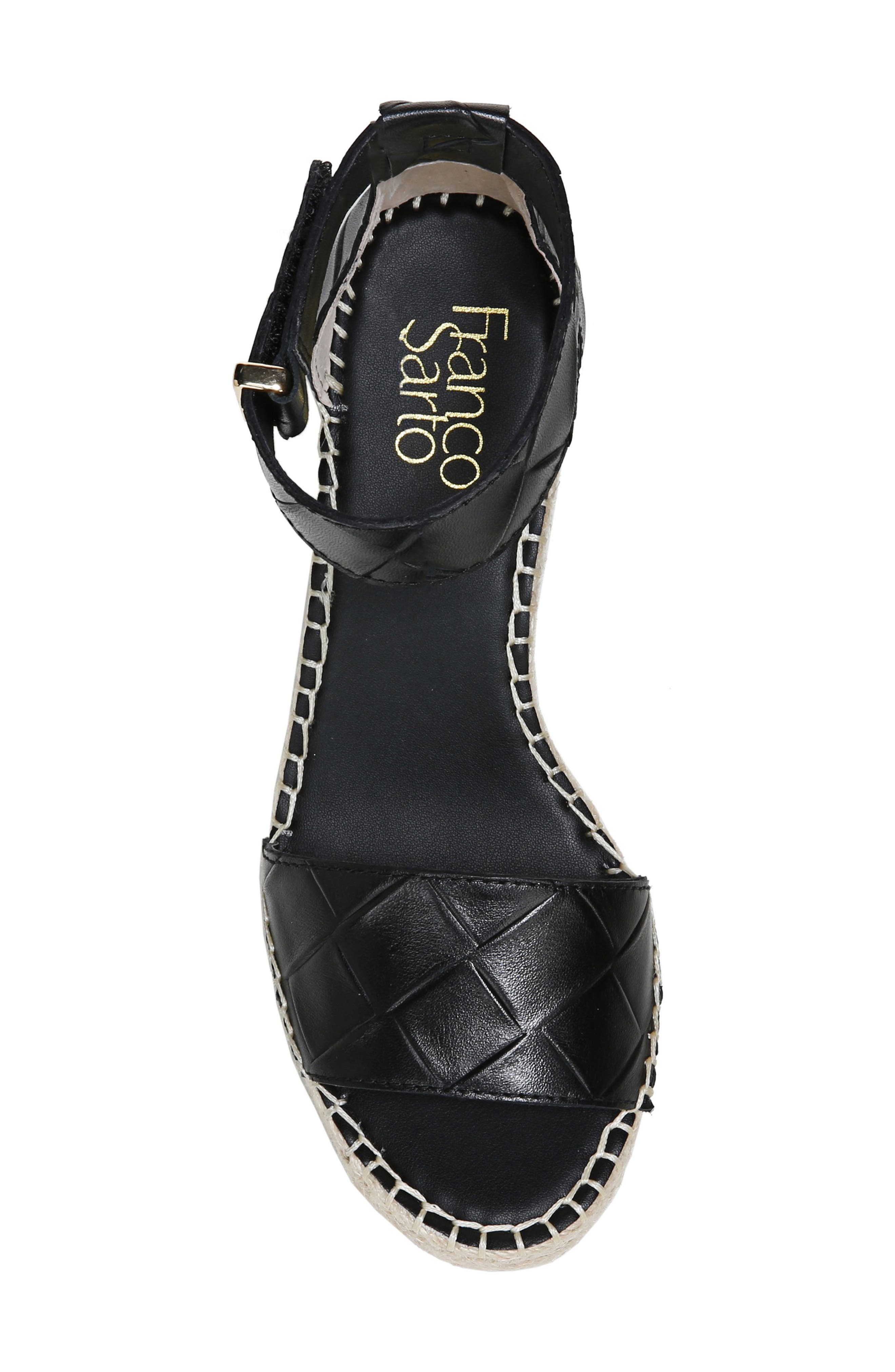 Franco Sarto Clemens Espadrille Platform Wedge Sandal, Alternate, color, 