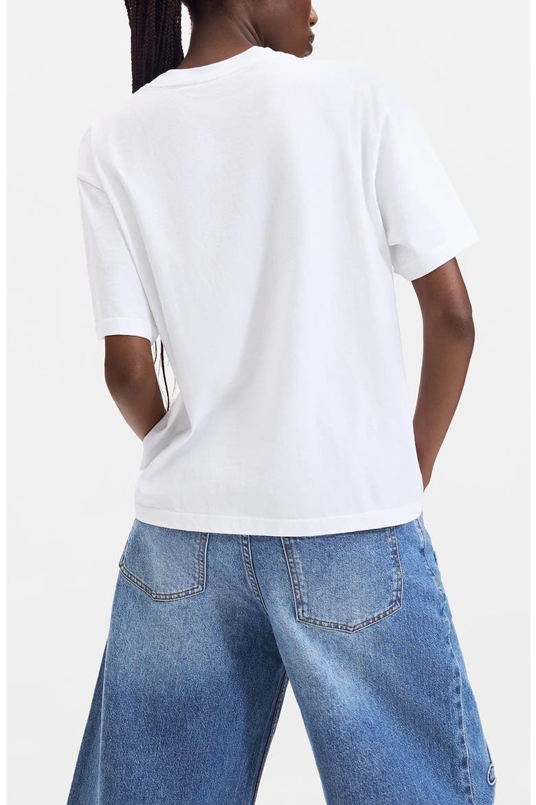 Cotton T-Shirt, Alternate, color, WHITE