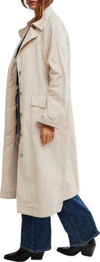 Perry Washed Cotton Trench Coat
