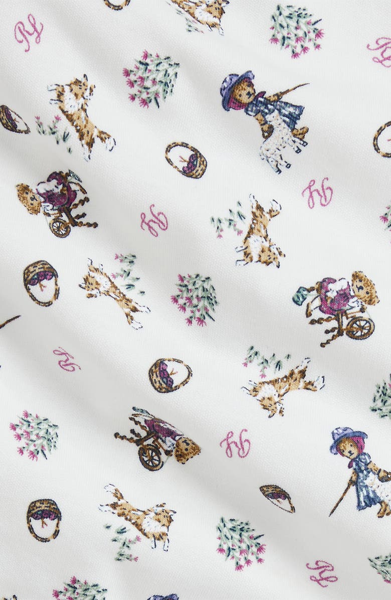 Ralph Lauren Interlock Footie, Alternate, color,