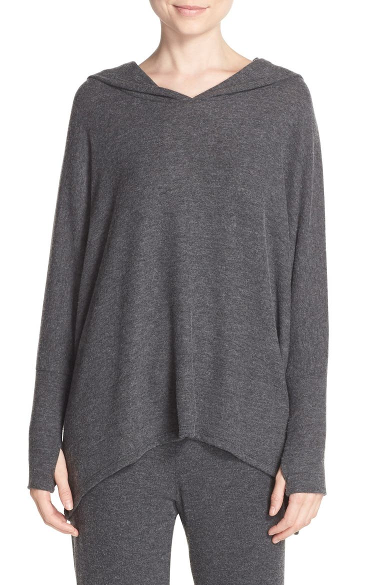 'Dash' Pullover Hoodie, Main, color, BLACK