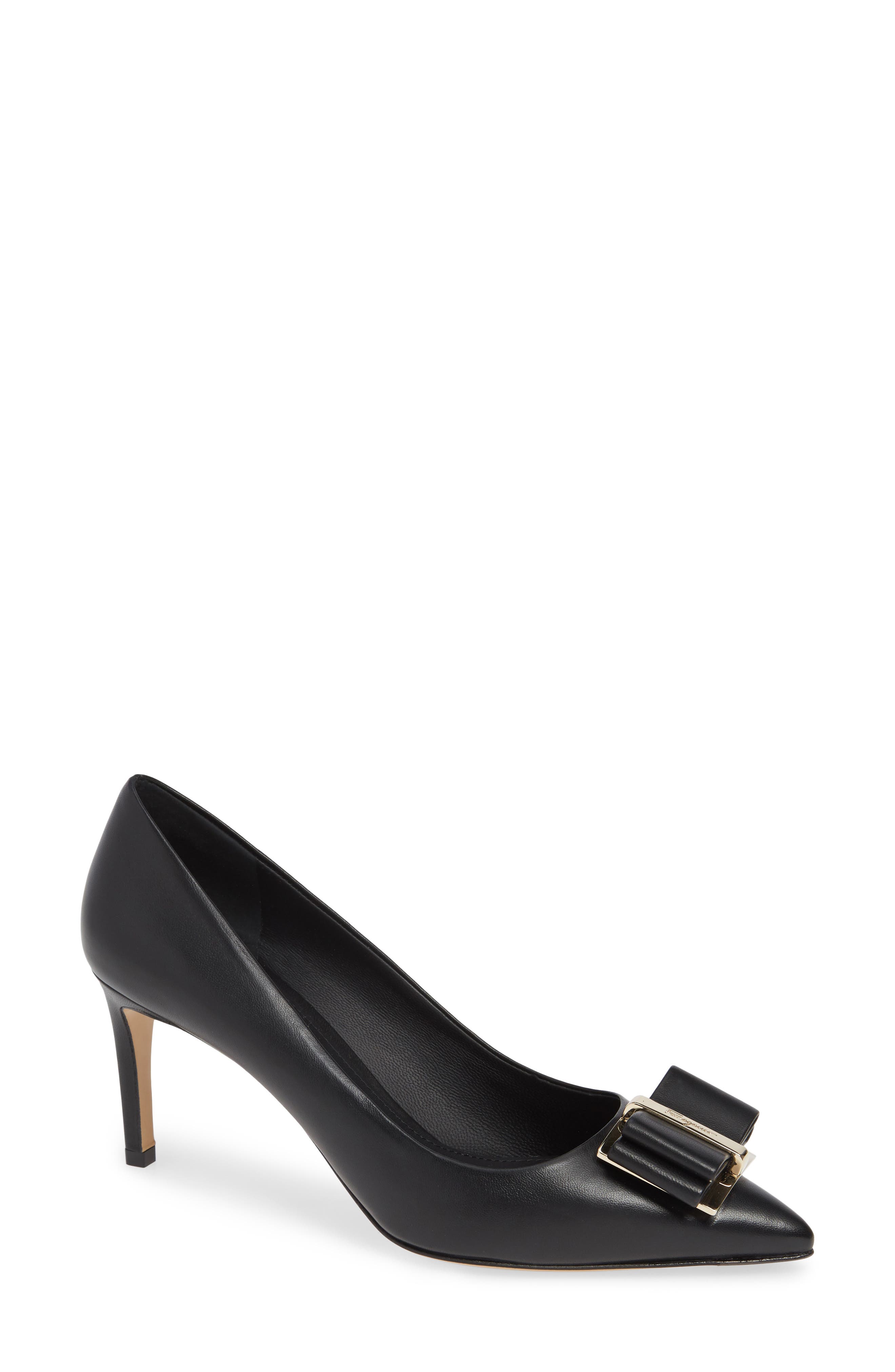 FERRAGAMO Salvatore Ferragamo Zeri Pointed Toe Pump, Main, color, 