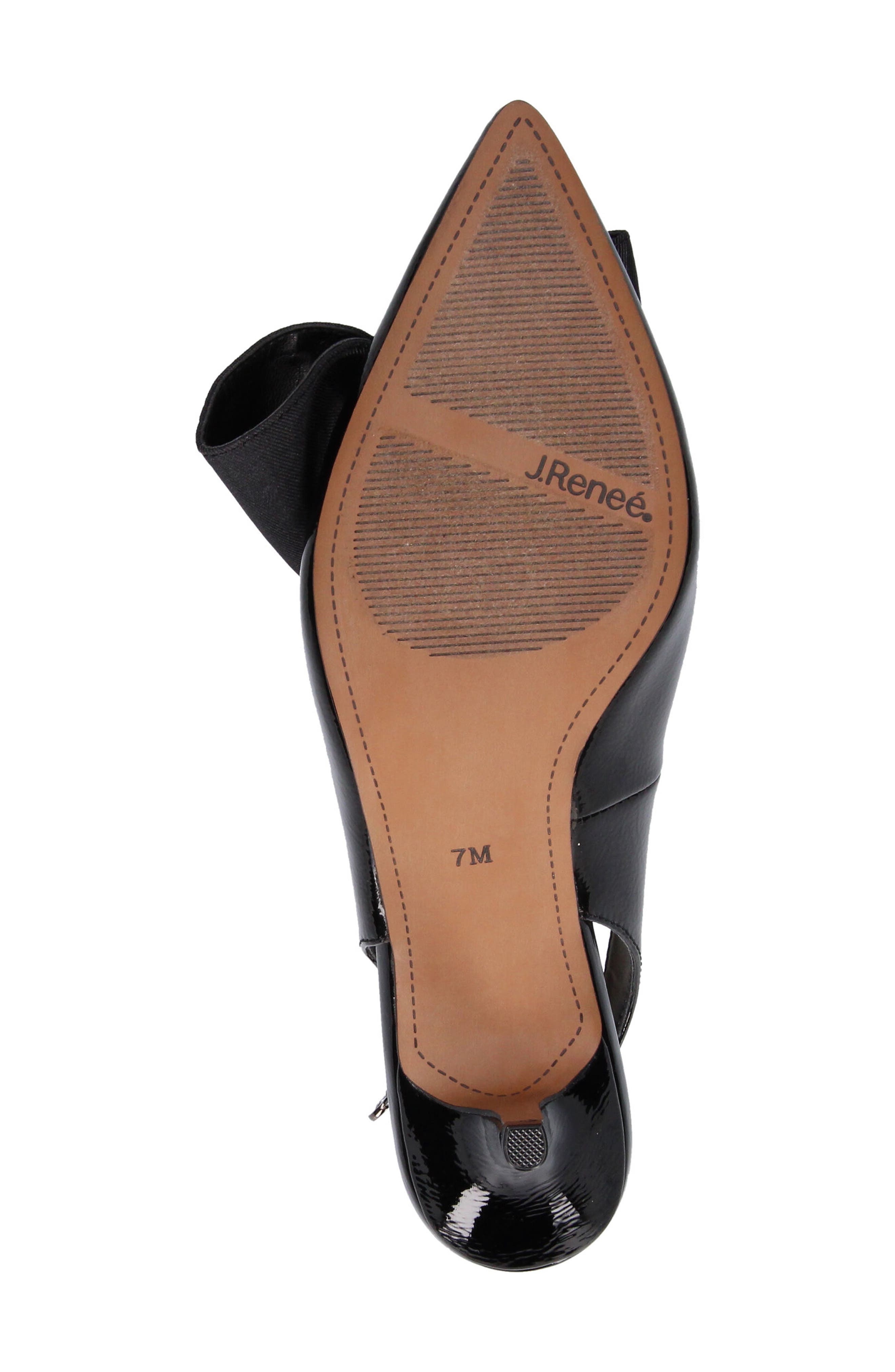 J. Reneé J.Renée Devika Slingback Pointed Toe Pump, Alternate, color, Black
