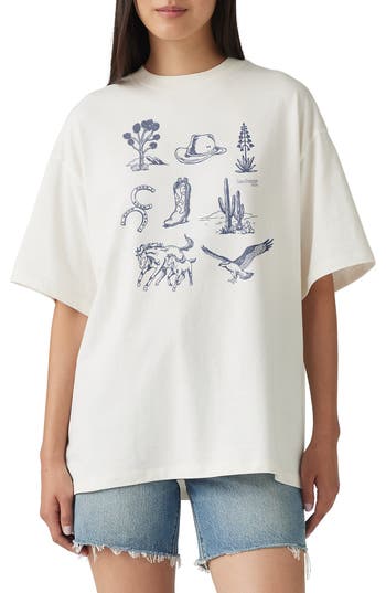 Levi's Western Graphic T-shirt In White