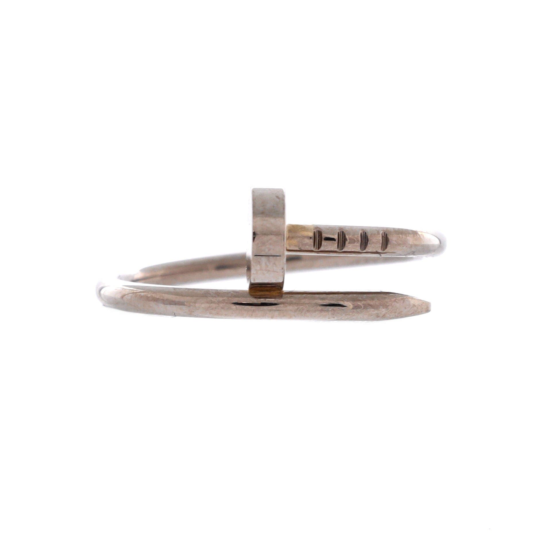 Juste un Clou Ring 18K White Gold Small, Main, color, Metallic Gold
