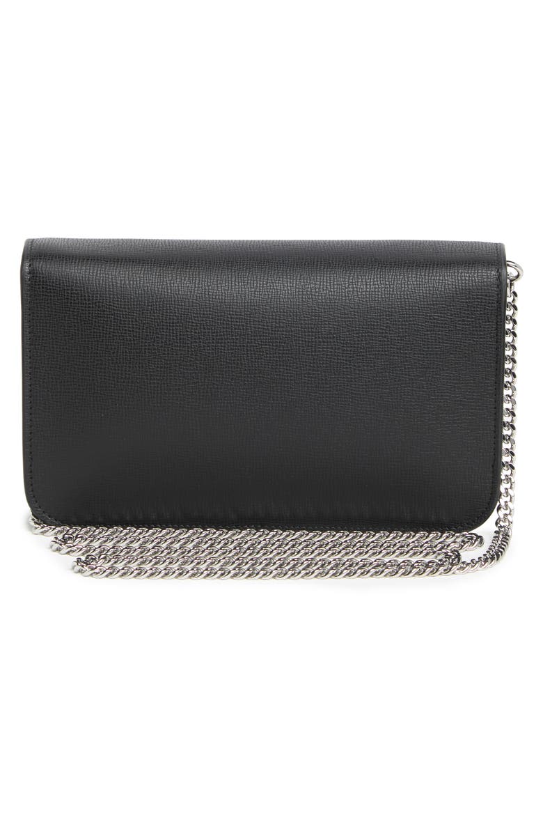 Le Pliage Neo Wallet on a Chain, Alternate, color, BLACK