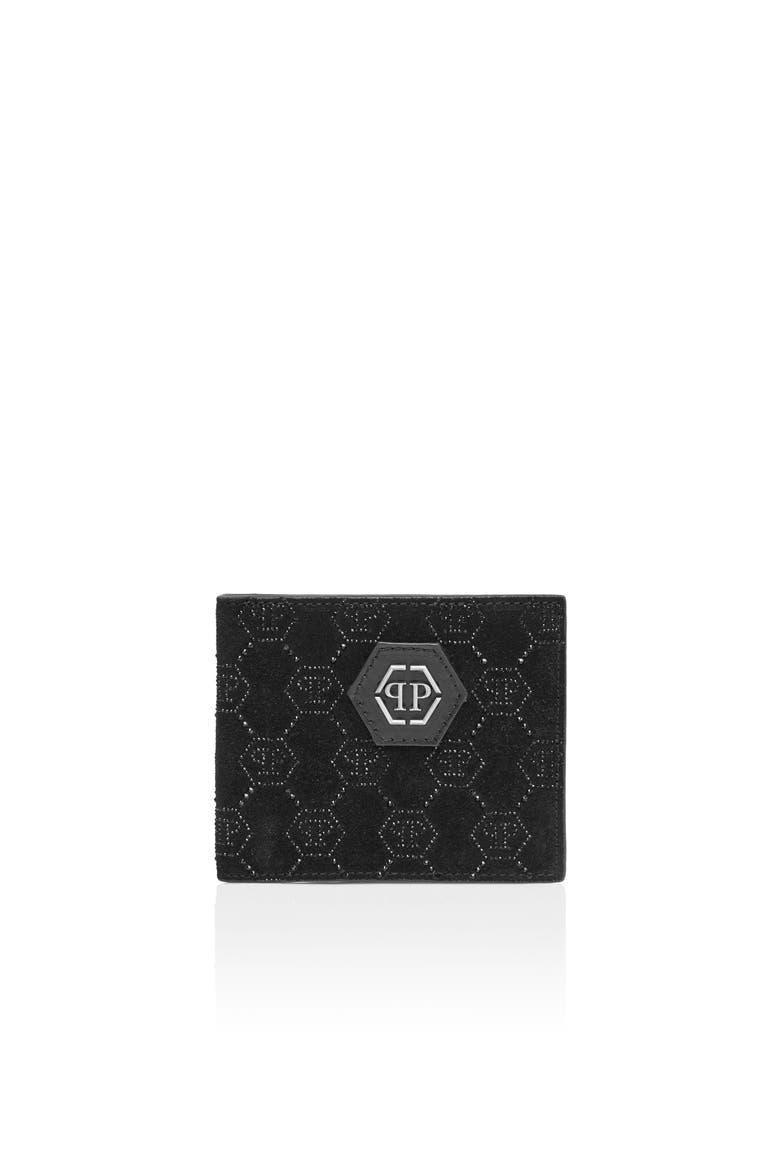 French Wallet Monogram Men, Main, color, black/black