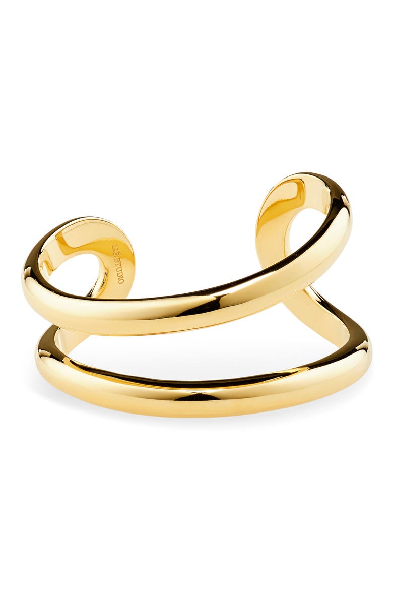 The Maggie Cuff Bracelet, Main, color, GOLD