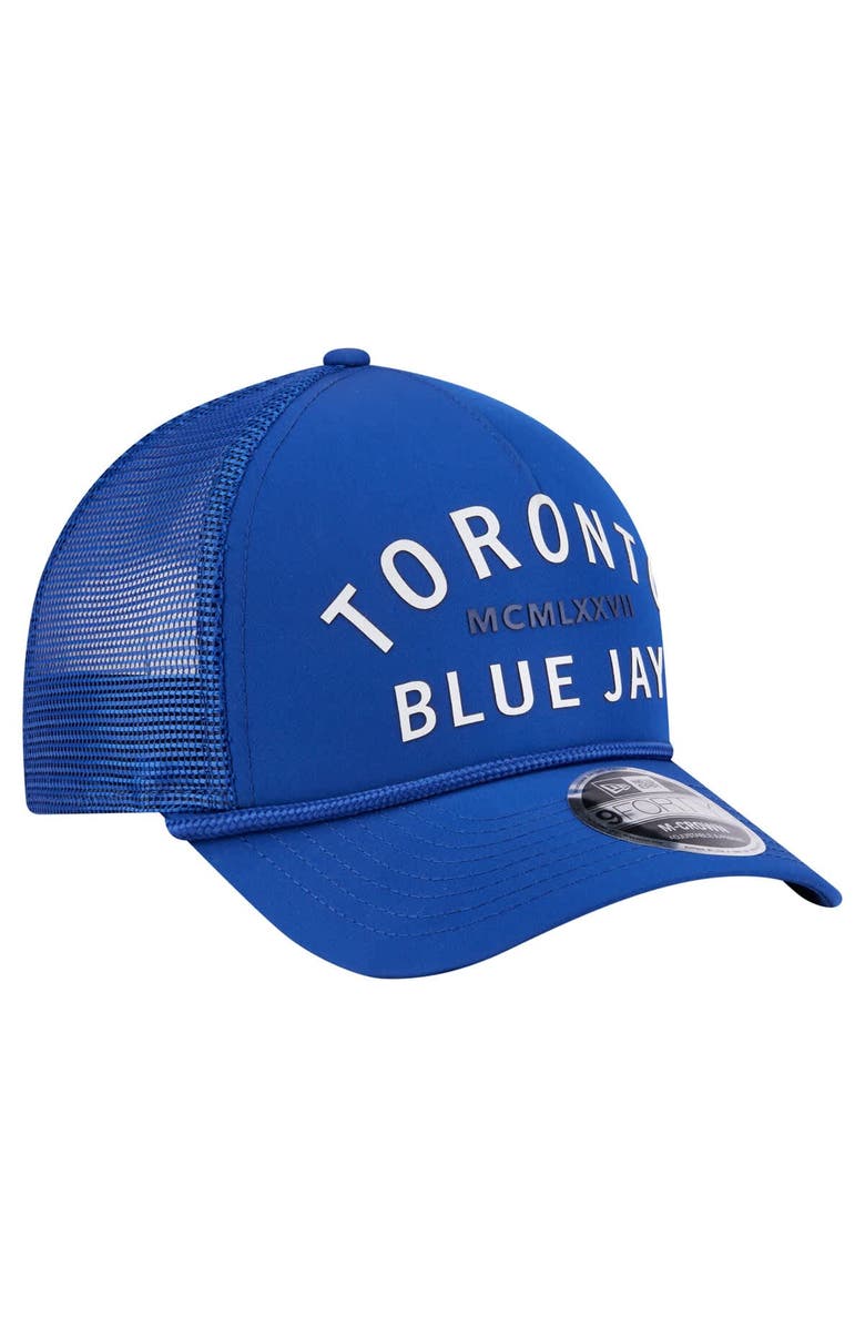 New Era Men's New Era Royal Toronto Blue Jays Minimalist 9FORTY A-Frame Adjustable Hat, Alternate, color, Royal