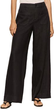Sanctuary The Marine Linen Wide Leg Pants