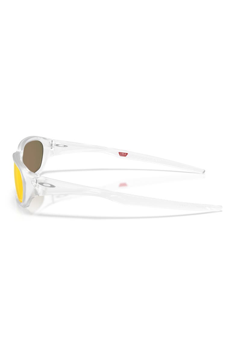 Gender Inclusive Terraforma 58mm Rectangle Sunglasses, Alternate, color, MATTE CLEAR / PRIZM RUBY