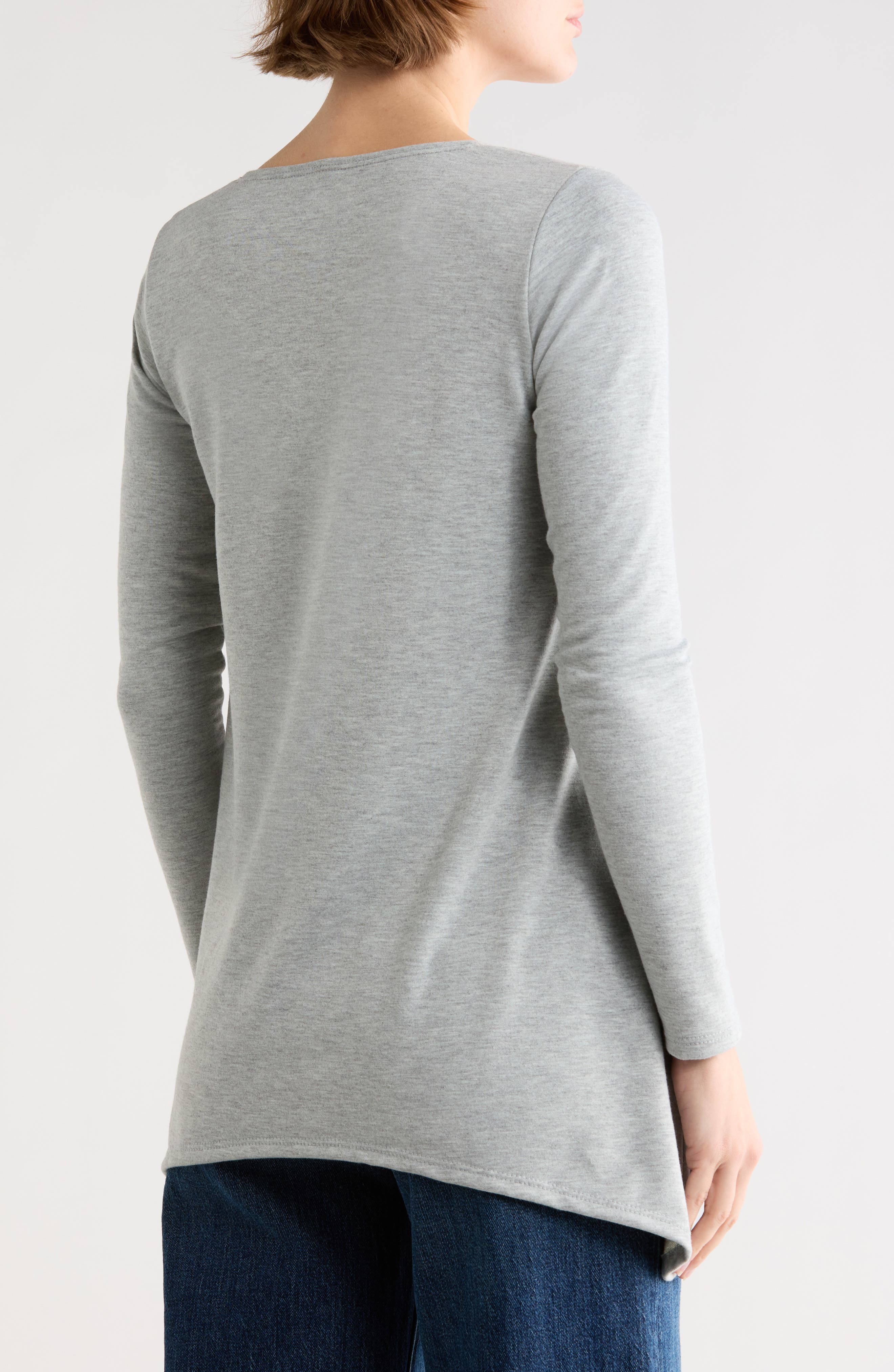 Asymmetric Tunic Sweater - image 2