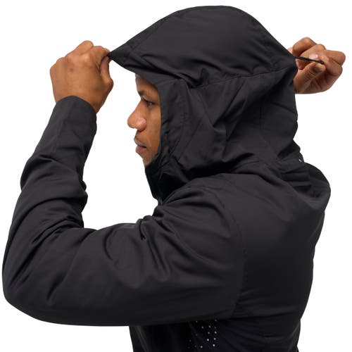 Nomatic Outset Hooded Water Resistant Travel Jacket In Black