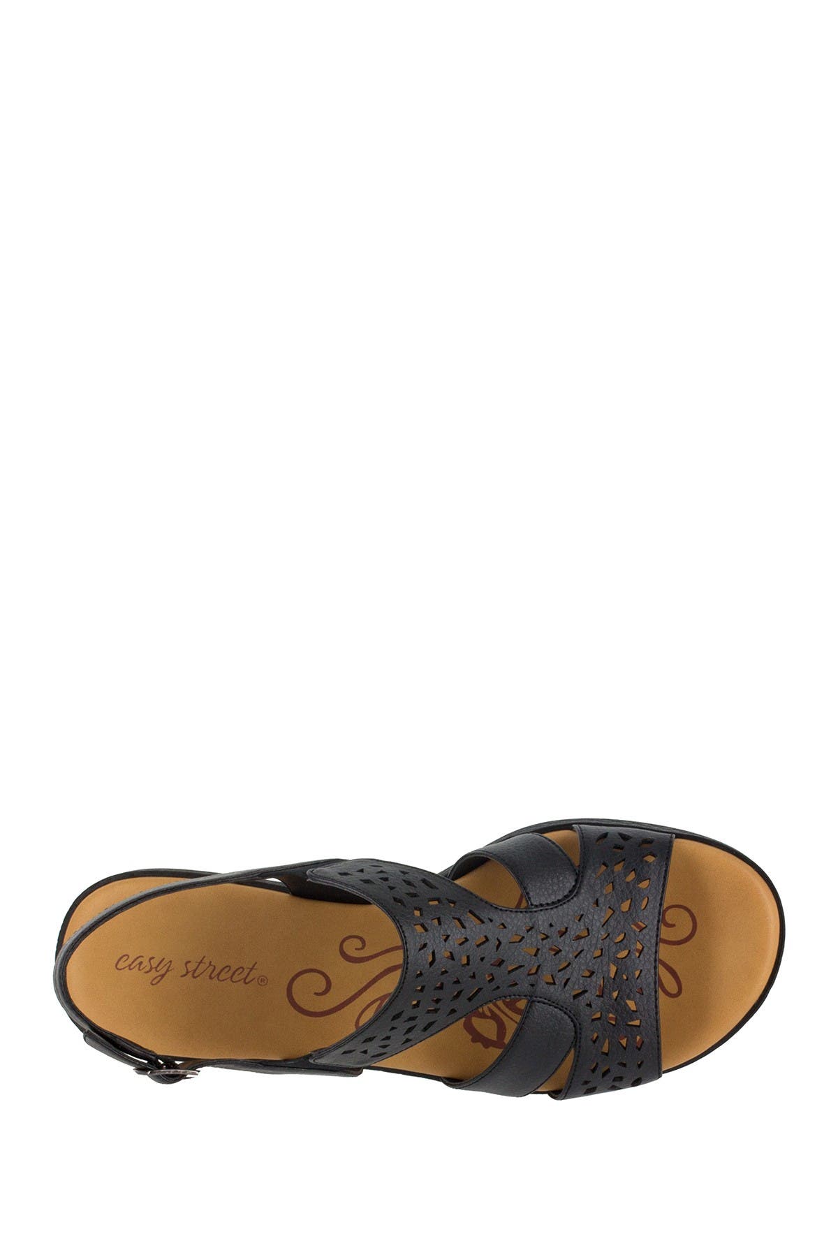 EASY STREET Bolt Cutout Sandal - Multiple Widths Available, Alternate, color, 
