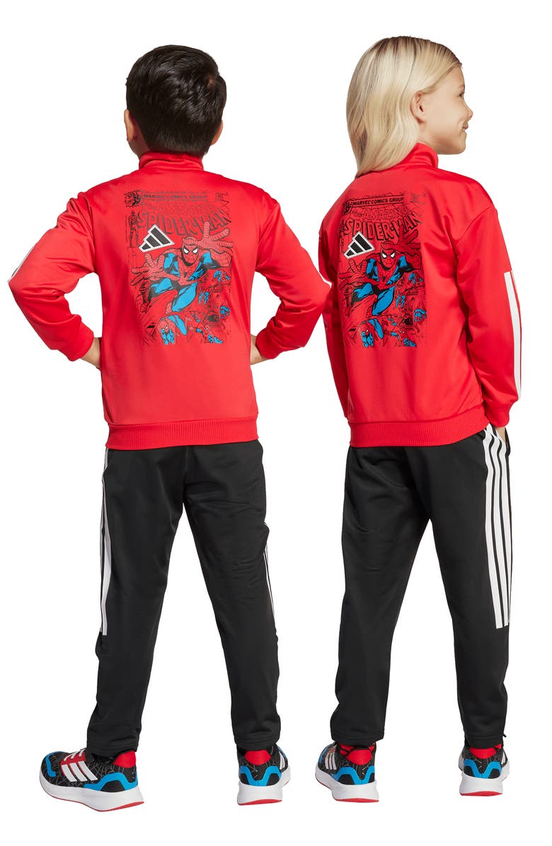 adidas Originals x Marvel Spider-Man Track Suit, Alternate, color,