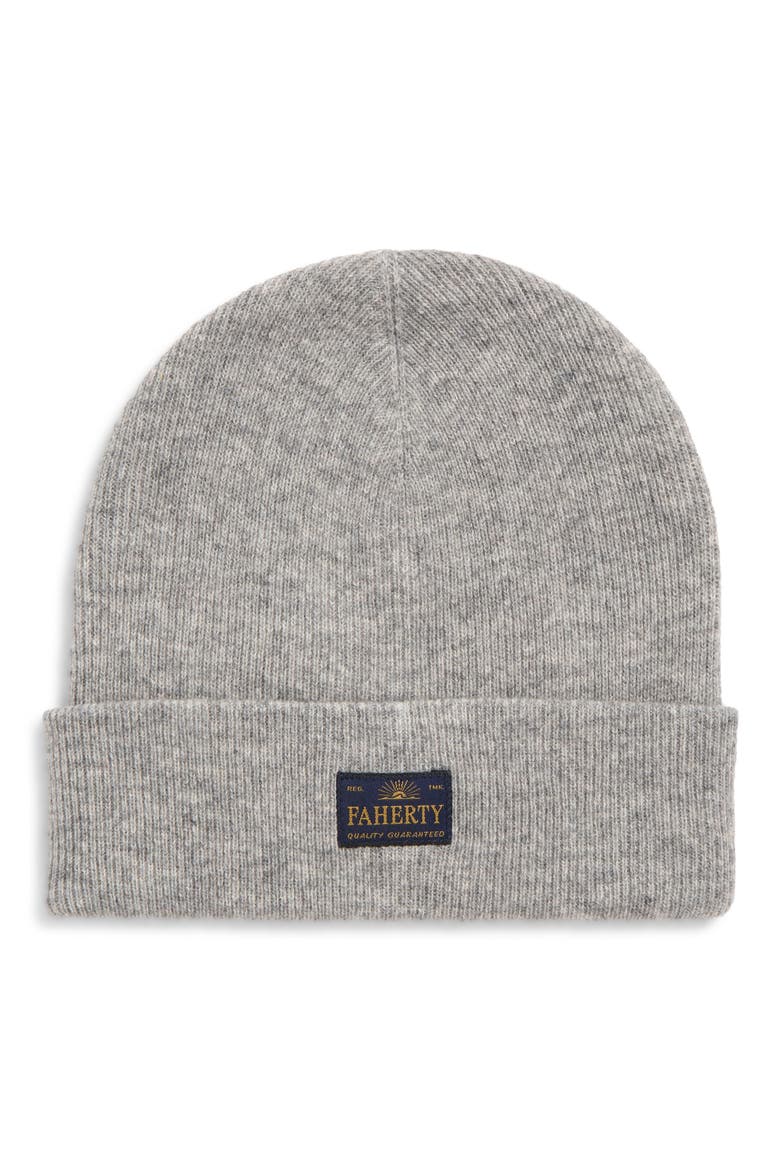 Essential Wool Beanie, Main, color, MEDIUM GREY