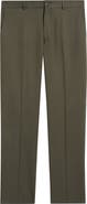 Berle Nano Reflex Solid Flat Front Dress Pants