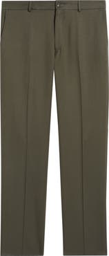 Berle Nano Reflex Solid Flat Front Dress Pants