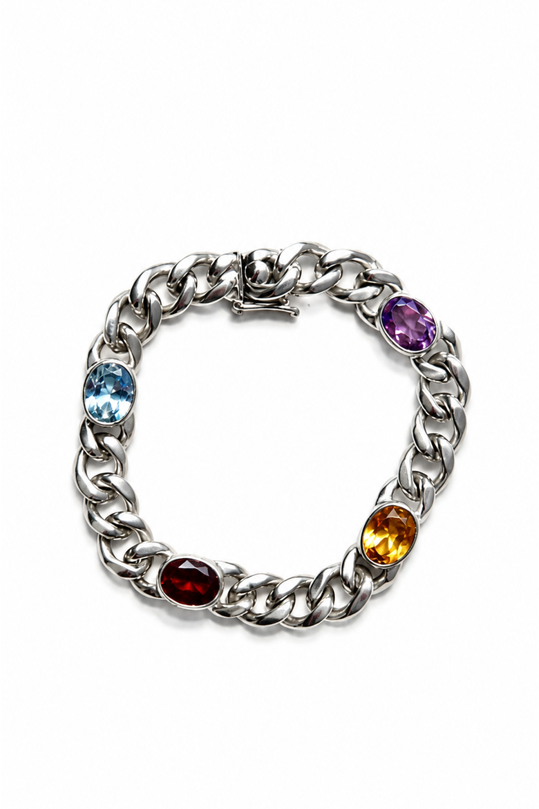Juweel Bracelet, Main, color, Silver