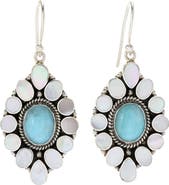 SAMUEL B. Semiprecious Stone Drop Earrings