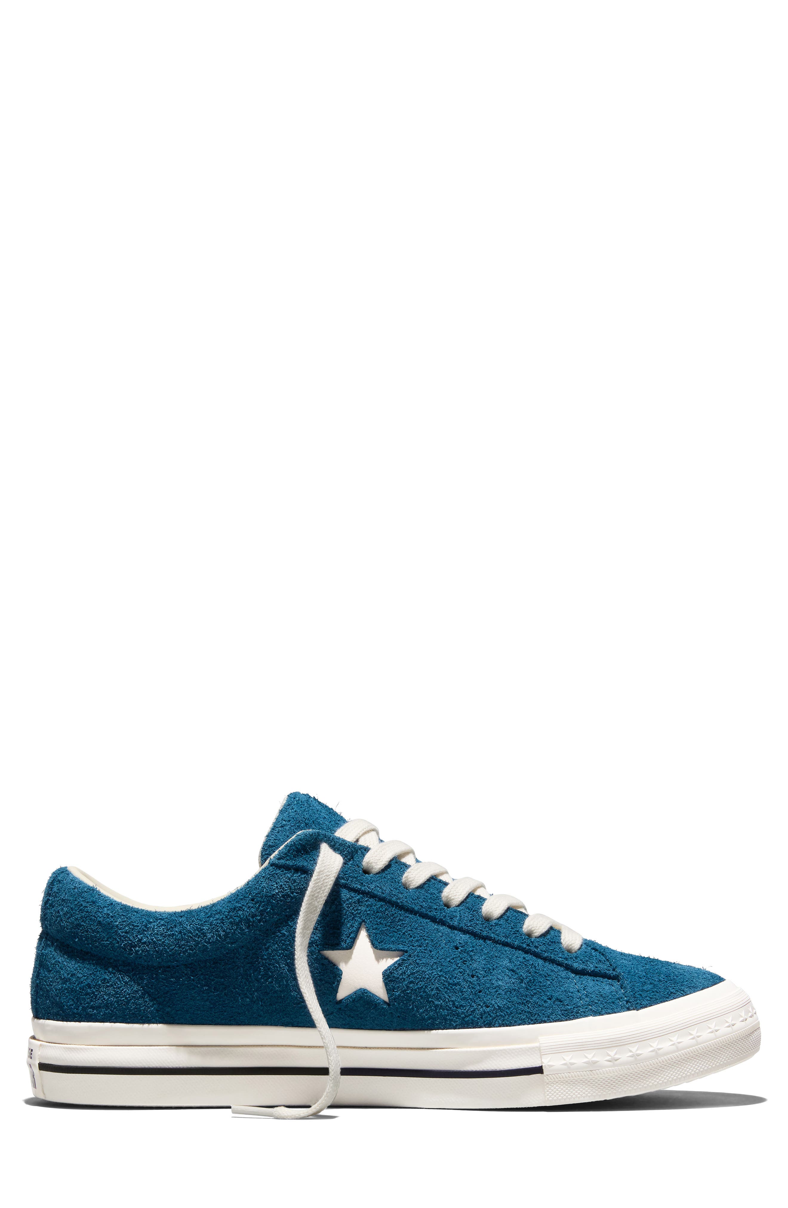 Converse One Star 95 Sneaker, Alternate, color, Murky Waters/ Black/ Egret