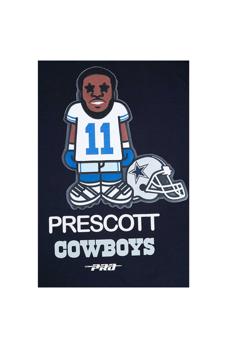 PRO STANDARD Men's Pro Standard Micah Parsons Navy Dallas Cowboys Player Avatar Graphic T-Shirt, Alternate, color, 