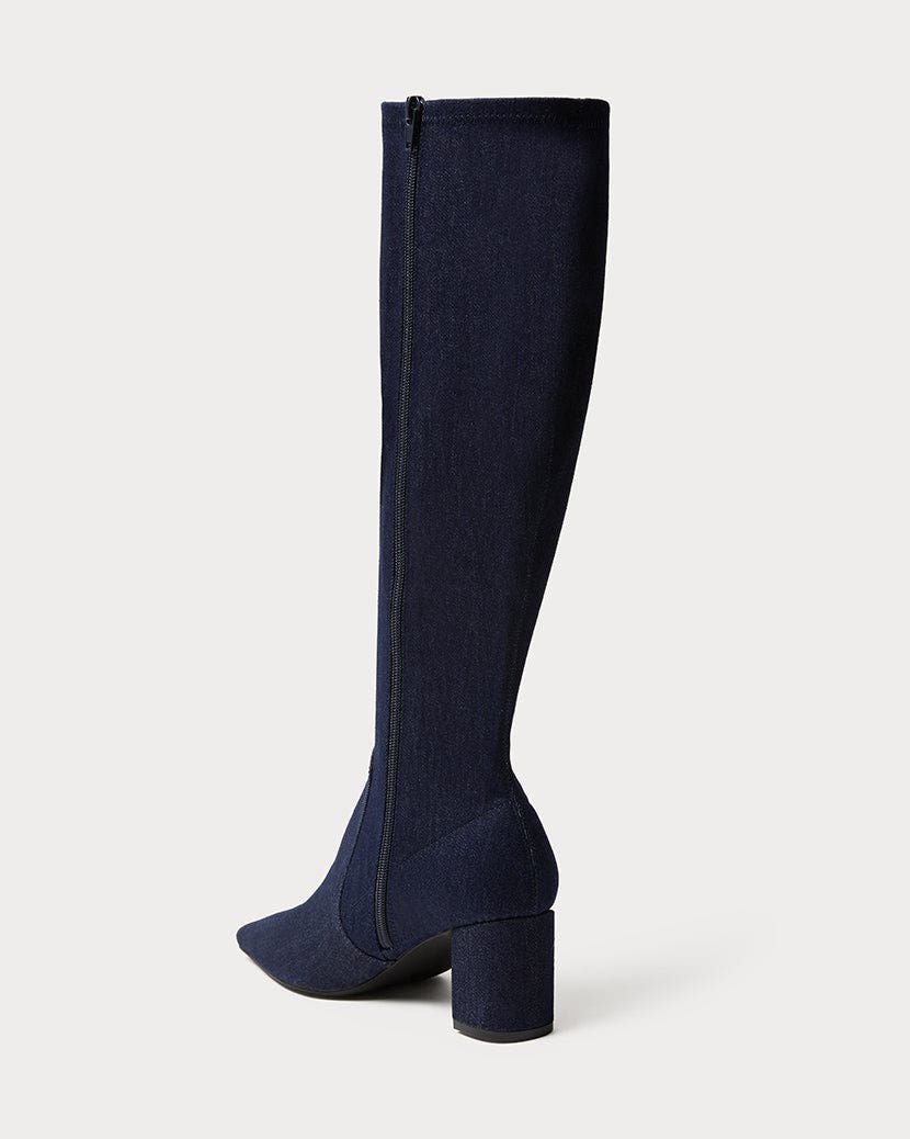 WeWoreWhat Knee High Glove Boot, Alternate, color, 