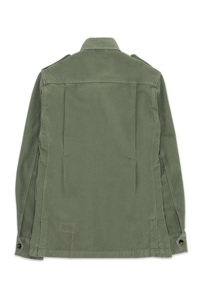 Sahariana Moleskin Jacket, Alternate, color, Dark Green