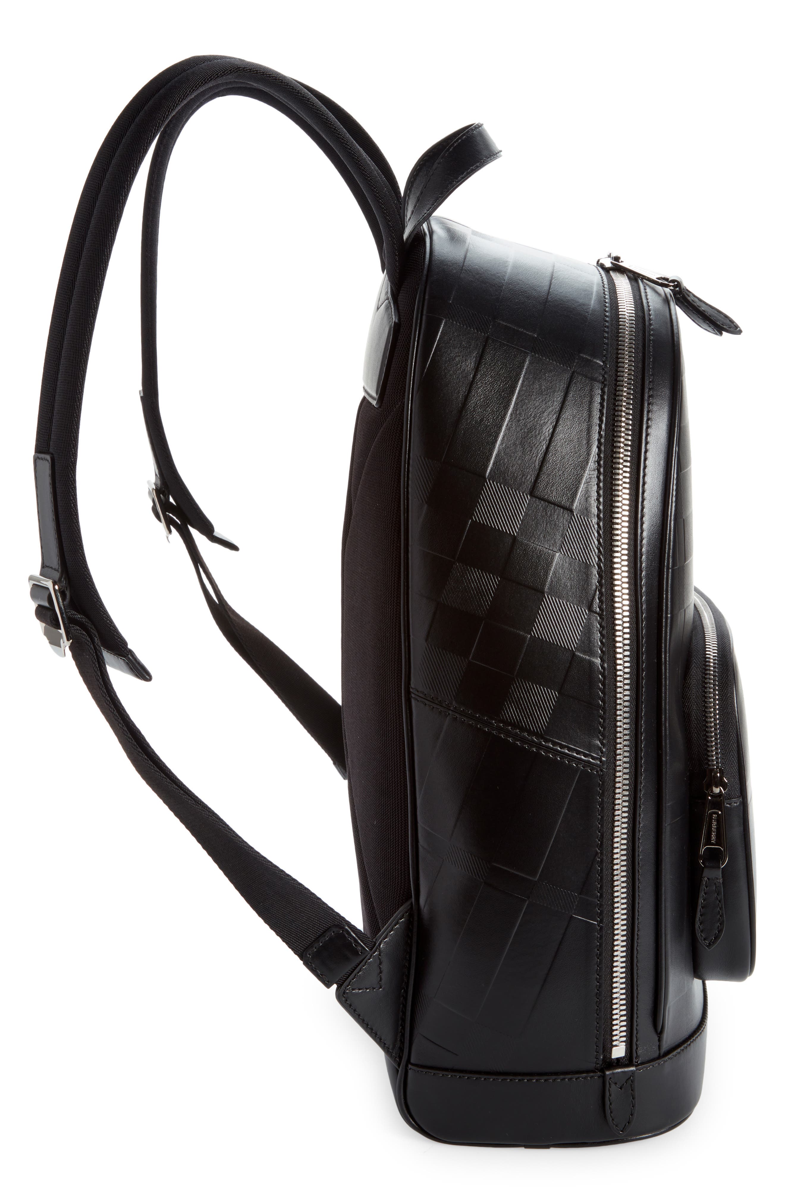 Burberry Rocco Leather Backpack, Alternate, color, 