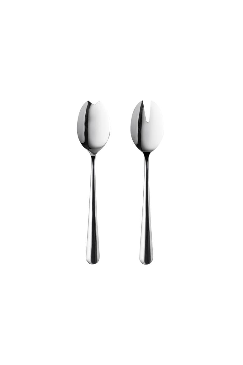 Neve Salad Serving Set - 2 Pieces, Main, color, Silver