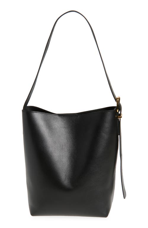 Madewell The Medium Essential Leather Bucket Tote